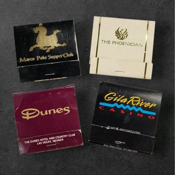 Vintage Casino Resort Matchbook Lot Laughlin NV Phoenix Hotels Travel Ephemera - Picture 11 of 13